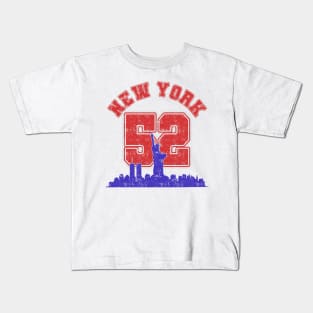 New York Vintage Varsity 52 Kids T-Shirt